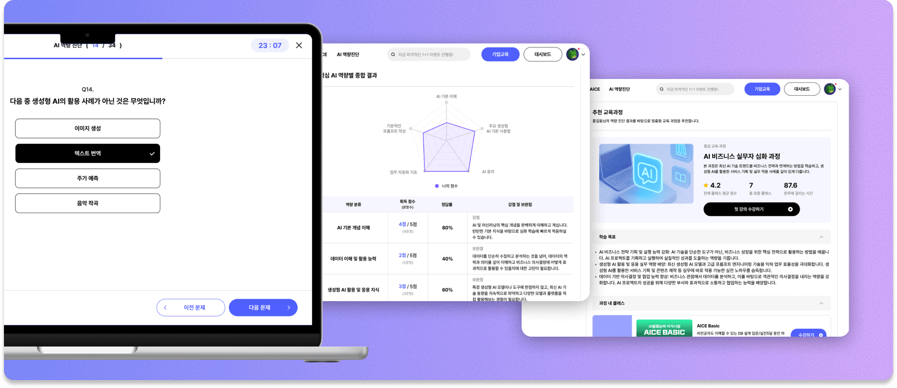 AI 역량 진단 시스템